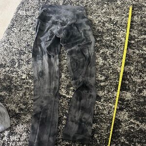 lululemon athletica Black Tie-Dye Leggings